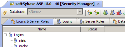 Sybase DBA Tools - Security Manager