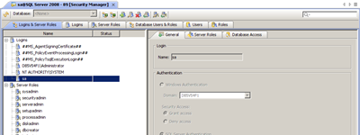 MS SQL DBA Tools Security Manager