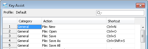 Aqua Data Studio - Key Assist Tool - Key Mapping 