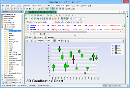 Grid Results Candlestick Chart