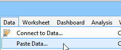 Paste clipboard data as a Data Source